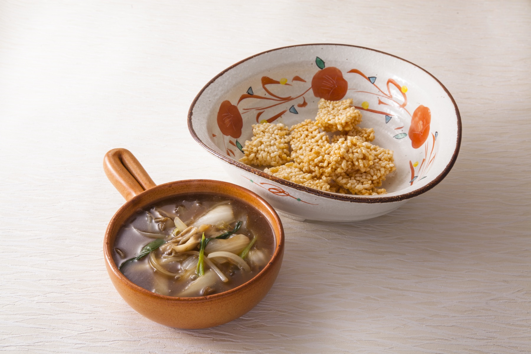 中華おこげの五目野菜あんかけ